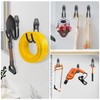 Pruite Hose Hanger Wall Mount 2 Pack,Heavy Duty Hose Holder