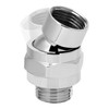 Shower Head Swivel Ball Adapter,Solid Brass Universal Shower Head Connector,Shower