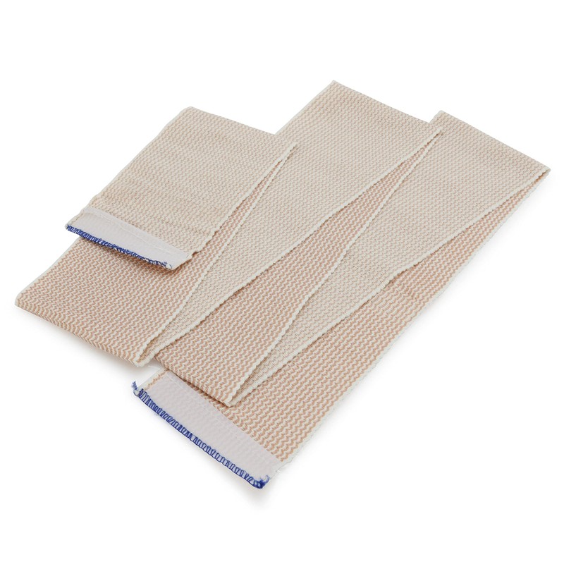 Vakly Elastic Bandage Wrap Rolls with Self-Closure [Pack of 10]