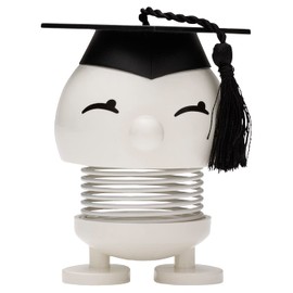Hoptimist IQ Bimble Abi Gift Ideas, Graduation Gift, Passed Examination Gift, Graduation Decoration, Student, High School Student, 6.3 x 6 x 7.2 cm, Small, White