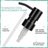 2 pcs 304 Stainless Steel Soap Dispenser Pump - Standard