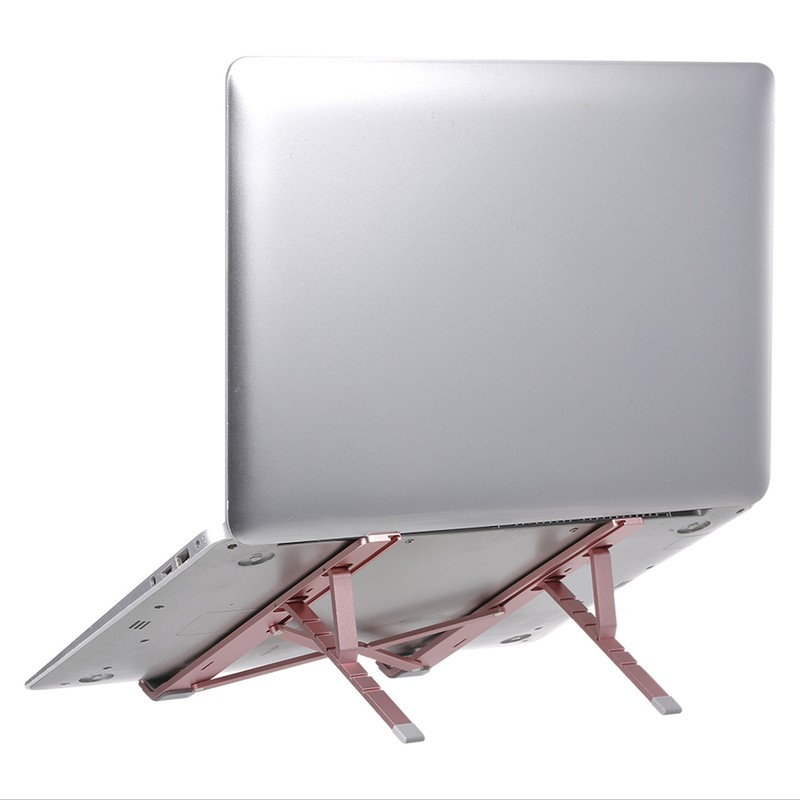 6-level Adjustable Laptop Stand Portable Folding Aluminum Alloy Non-slip Laptop