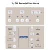 Zoiinet Wireless Motion Sensor Outlet, 15A/1500W, Adjustable Sensing Mode