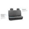 FH Group Car Seat Covers Classic PU Leather Split Bench