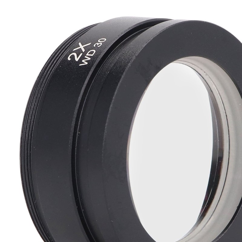 2X Auxiliary Objective Lens Aluminium Alloy WD30 2X Barlow Lens
