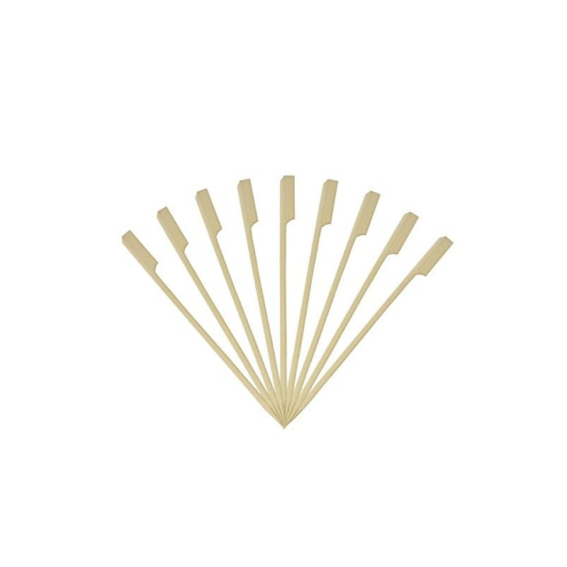 Metaltex Bamboo Wood Picker, Brown, 15 cm, 50-Piece
