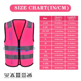 AYKRM Horse Riding, Unisex, High Visibility Vest, Men's Reflective Vest, Zip, Safety Vest