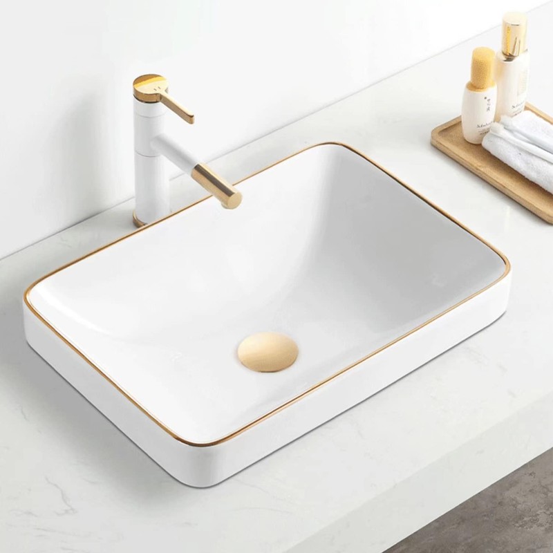 Universal Drain Fitting with Overflow, Pop-Up Drain Valve Made of