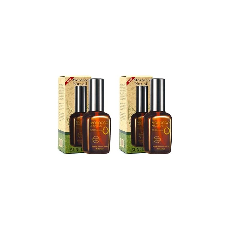 2 Morocco Aceite De Argan Tratamiento Capilar Marroquí Multifuncional Para