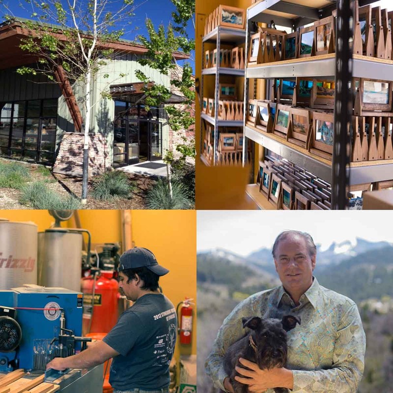 Exotic Sands Sand Art USA - Small Cherry Frame (Summer