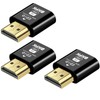 BKFK HDMI Dummy Plug 4K HDR,Virtual Monitor EDID Emulator, Headless