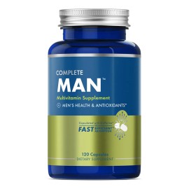 Complete Man Multivitamínico Para Hombres 120 Cápsulas
