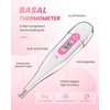 Digital Thermometer, Oral Thermometer for Adults and Infants, C/F Switchable,