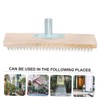 IWOWHERO 2pcs Deck Brush for Efficient Moss and Grass Removal