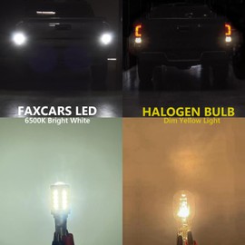 FAXCARS 921 LED Back Up Light Bulbs for 2015-2020 2021 2022 2023 2024 Chevy Colorado Reverse Lights 6000K Bright White W16W Backup Lamp Pack of 2