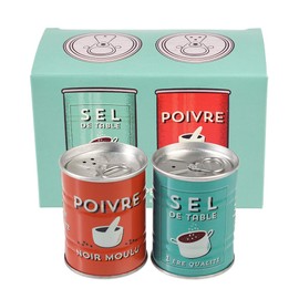 Salt and Pepper Shakers - Choice of Design (Sel and Poivre)