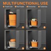 YJHome Pull Out Trash Can Under Cabinet with Soft-Close Slides,