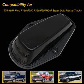 DUNTUO LED Cab Marker Light Amber Top Roof Clearance Light Running Lamp for 1976-1997 Ford F150 F250 F350 F250HD F Super Duty Pickup Trucks OEM Replacements