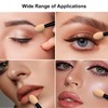 Dual Sides Disposable Eyeshadow Applicators,120Pcs Eyeshadow Applicators Sticks Sponge Tip