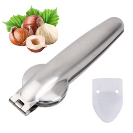 HoaaiGo Chestnut Clip Cutter, Chestnut Tongs, Chestnut Opener 304 Stainless Steel, Chestnut Shell Opener, Nutcracker with Chestnut Claw for Walnuts, Chestnuts, Nuts