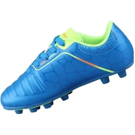 Vizari Catalina Firm Ground Soccer Shoes for Kids | Durable Football Shoes for Boys & Girls | Lightweight, Wide & Comfortable Soccer Cleats with Padded Heel, & Rubber Outsole for Outdoor Play