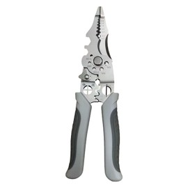 Milageto Wire Stripper Cable Stripper Wire Crimping Tool Pulling Winding Electrician Plier Cutting Wire Strippings Tool Wire Cutter