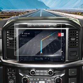 1PC Screen Protector for 2021-2024 2025 Ford F150 and 2022-2025 F-150 Lightning 12-Inch Touchscreen, [9H Hardness Anti-scratch & No Glare], Tempered Glass Screen Cover for 2025 F-150 Accessories