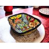 Colorful Talavera Scalloped XL Serving Dish | Mexican Pottery Casserole