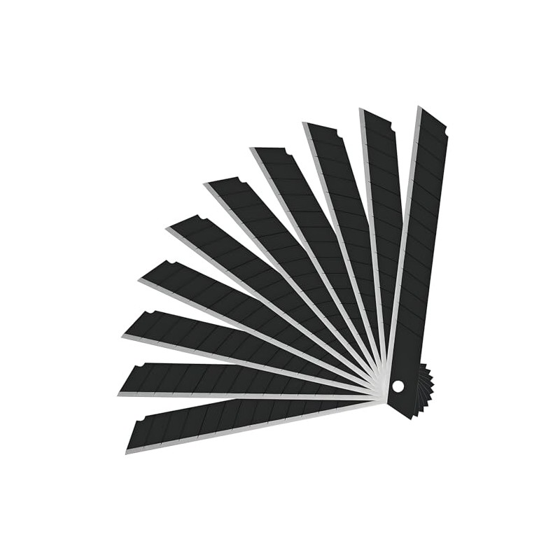 9mm Snap Off Utility Knife Blades, 60 Pack - 13