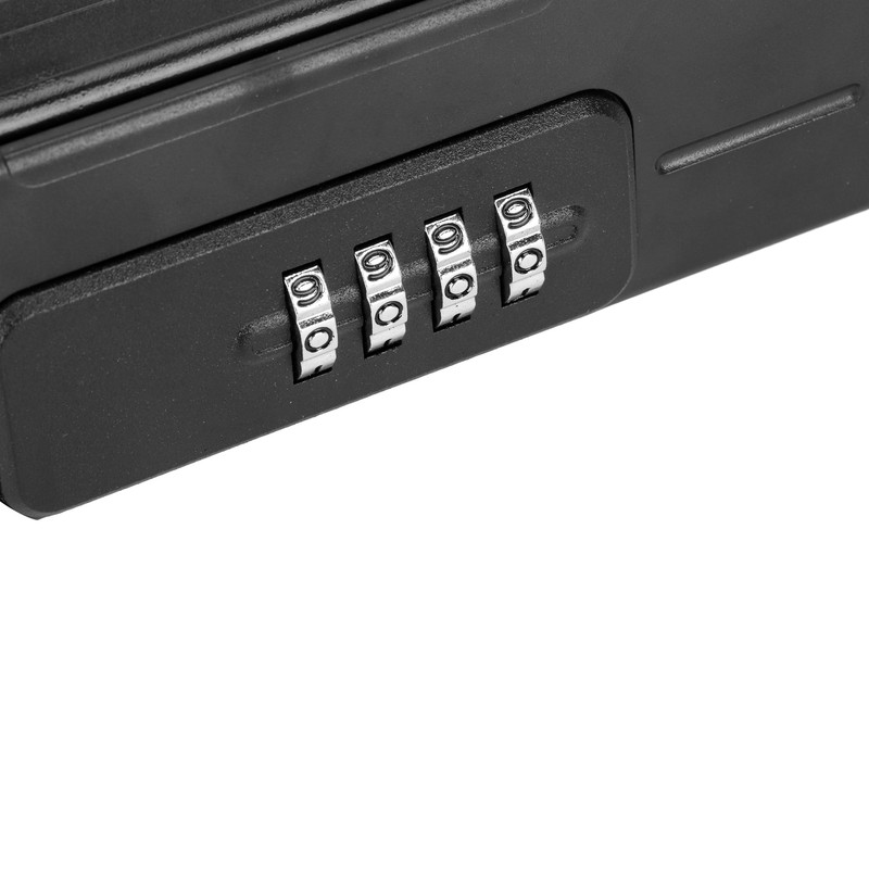 Portable Security Case Lock Box Safe Mini Travel Safe 4