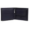 WildHorn Blue Leather Wallet for Men I Everyday Wallet