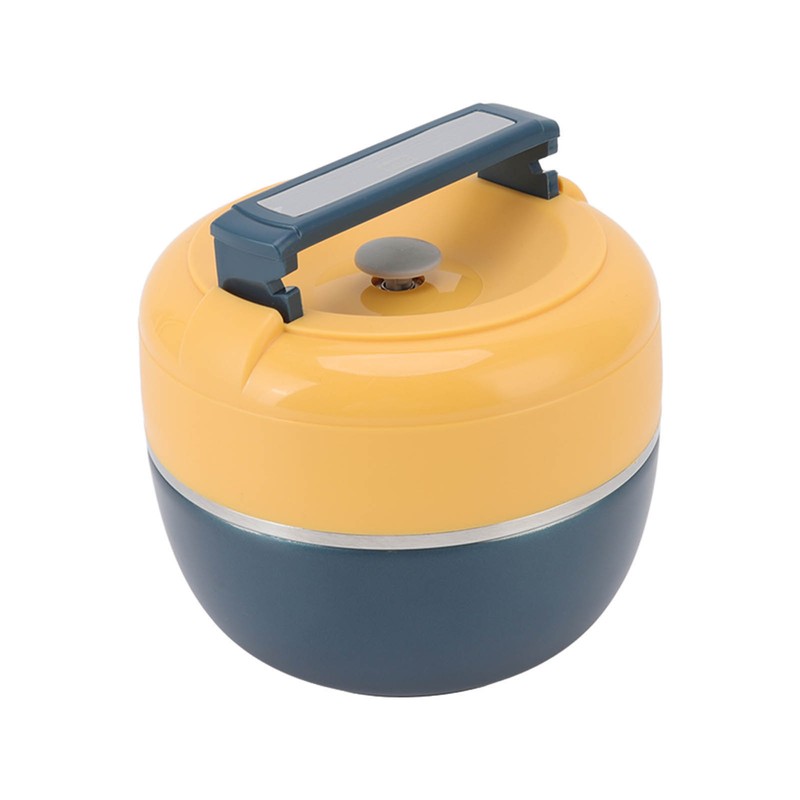 0.8L Stainless Steel Thermal Lunch Box 2 Layer Insulated Lunch