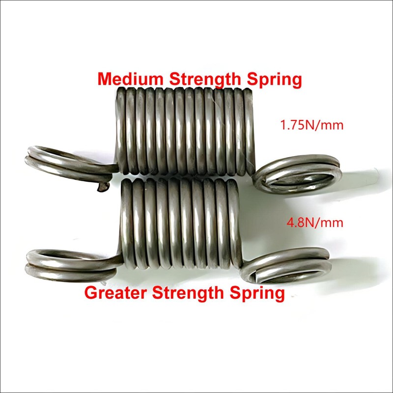 XINGBIRDS 2PCS Upgraded Spring For Thrustmaster TFRP Flight Rudder Pedals