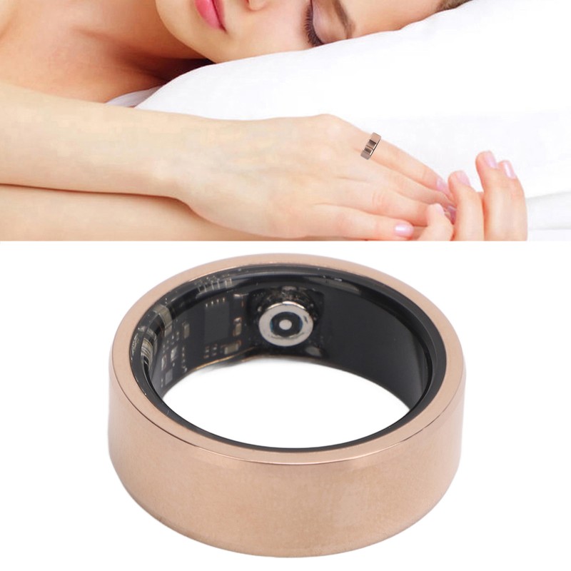 Smart Ring Health Tracker Sleep Monitoring Step Counting IP68 Waterproof