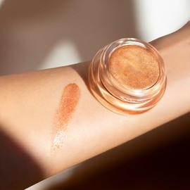 XAMANIA Iluminador Coral. Tinta Multiusos 5 en 1: Labial, Blush, Sombra, Rubor & Iluminador. Maquillaje Natural de Karité + Argán Orgánico. Clean Make