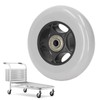 Walker Tire 4 Inch Easy Install Nonslip Wheelchair Wheel for