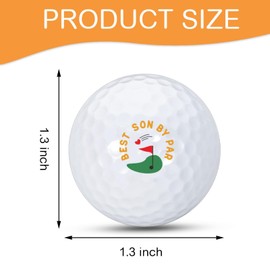 Gifts for Son Golf Ball Stocking Stuffers for Son Gifts from Mom Dad to My Son Gifts Golf Ball for Him Christmas Birthday Valentines Gifts for Son Graduation Son in Law Gifts Novelty Golf Balls Gifts
