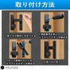 Ailunate Door Lock, Aftermarket 3 Digit Dial Type, Fluorescent Room