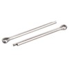 sourcing map Split Cotter Pin, 3mm x 40mm Stainless Steel
