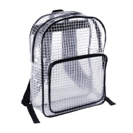 GooTouch Engineer Bag -15.7 Inches Transparent Cleanroom Tool Backpack Simple Style (16 Liters)