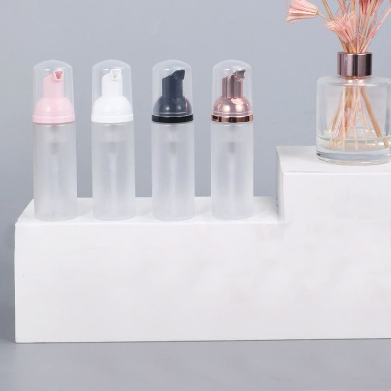 10Pcs 50ml Foam Pump Bottle Empty Cosmetic Container Soap Shampoo