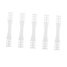 Baluue 10pcs Ear Rope Buckle Ear Headband Buckle Cover Buckle Ear Cord Extension Buckle Rope Buckle Ear Rope Adjuster Cover Strap White