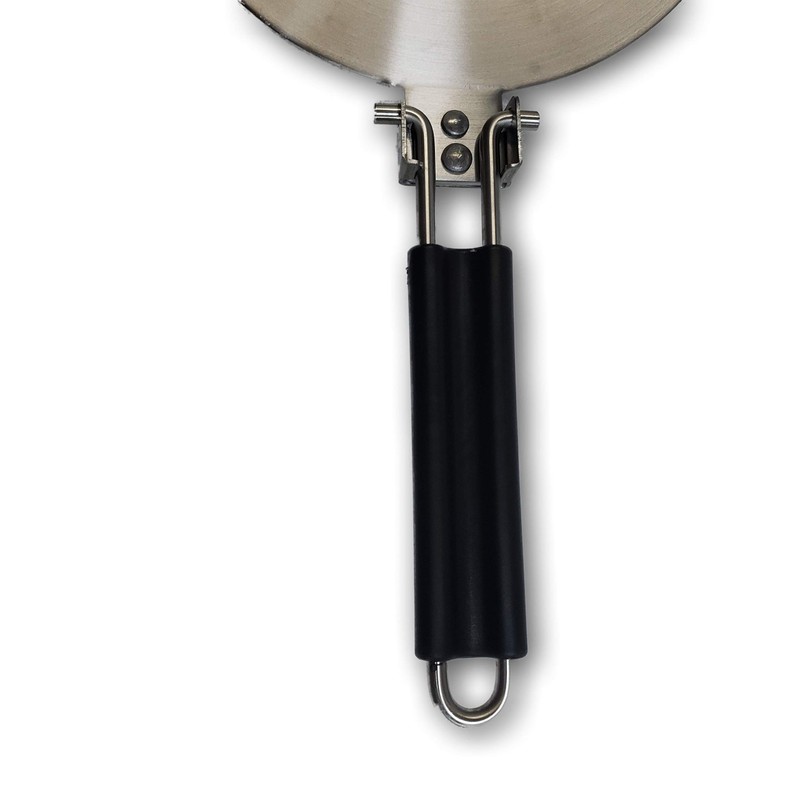 Foldable Embossed Induction Hob Heat Diffuser Stainless Steel, Gas Stovetop