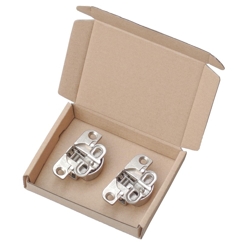2 PCS Adjustable Cabinet Hinges – 97-Degree Rotating Axis Hidden