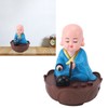 Musical Nodding Monk Figurine Decoration Moving Head Buddha Statue with