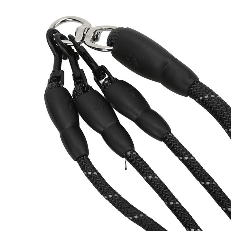 Dog Leash 360° Rotation Reflective Dog Walking Leash with Foam