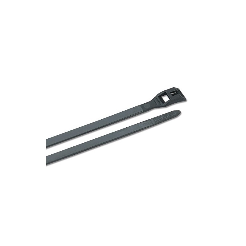 Ancor 199328 Cable Tie, Low Profile, 11", Black, 20pc