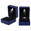 Ring Case LED Light Ring Box 4 Color Gift Box