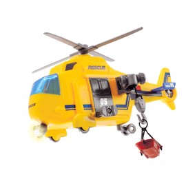 Dickie Rescue Helicopter for Kids with Light and Sound Effects