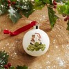 Royal Worcester Wrendale Designs Sprouts Ceramic Guinea Pig Bauble,White,Small